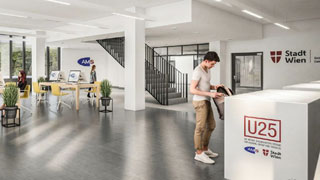 Visualisierung des neuen U25-Standorts