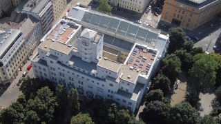Luftbildansicht des Amalienbades