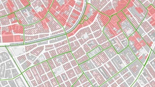 Stadtplanausschnitt