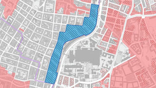 Stadtplanausschnitt