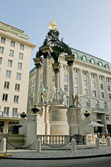 copyright: MA 31 - Schmalzbauer Brunnen mit vier Säulen